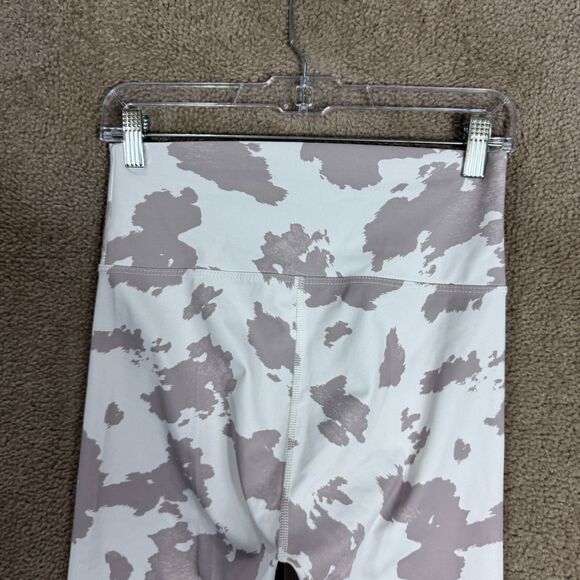 Beach Riot Piper Leggings Womens‎ Medium Taupe Cow High Rise Active Athletic - Picture 9 of 12